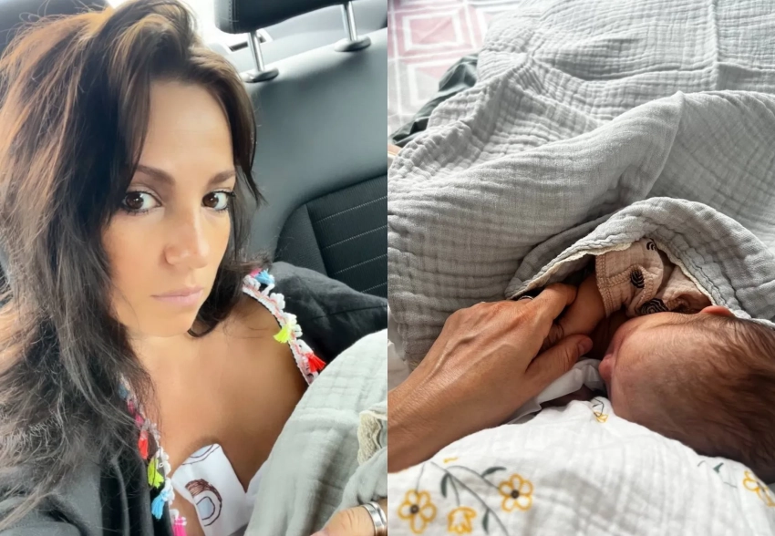 41-летняя Светлана Светикова родила третьего ребёнка