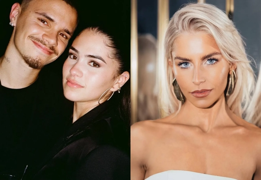 Ромео Бекхэм расстался с девушкой, из-за которой поссорился с братом Бруклином, и закрутил роман с блогером Каролин Даур