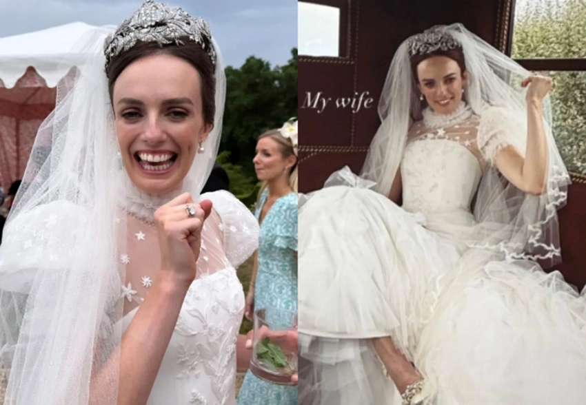 Старинная тиара и высший свет в гостях: как прошла свадьба, объединившая две старейшие династии Англии